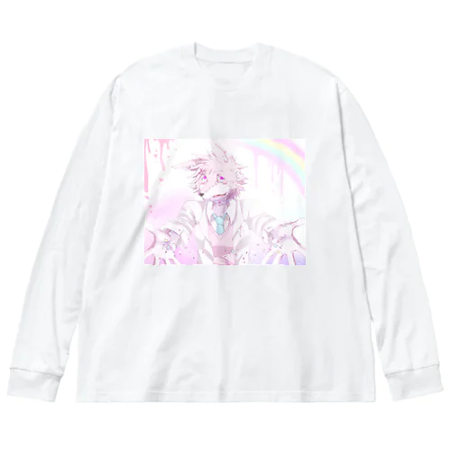 人をダメにするおくすり君 Big Long Sleeve T-Shirt