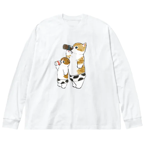 Milkにゃん ビッグシルエットロングスリーブTシャツ