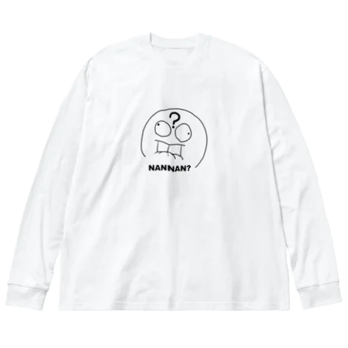 NANDE MARU ビッグシルエットロングスリーブTシャツ