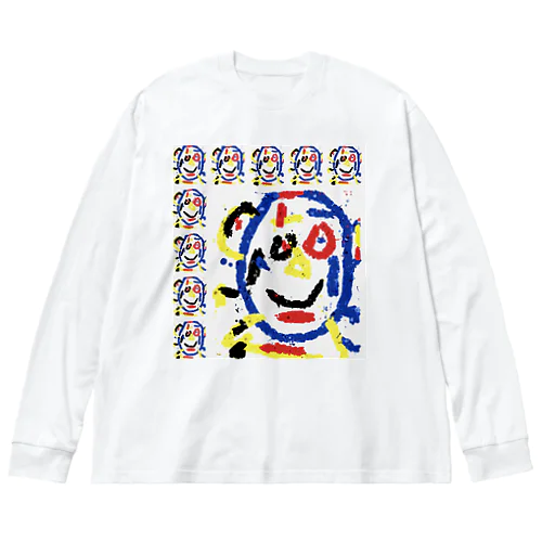 ナチュラルレインボーボーイ Big Long Sleeve T-Shirt