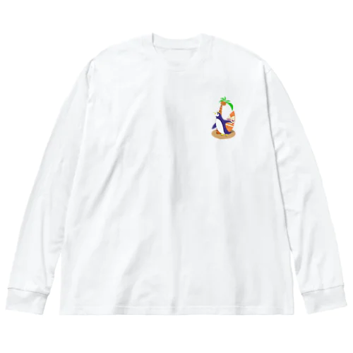 POPペンギン(数量限定販売) ビッグシルエットロングスリーブTシャツ