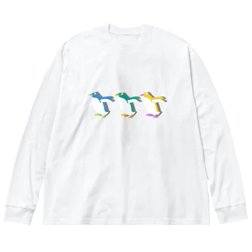 ドンキホーテペンギンくん Big Long Sleeve T-Shirt