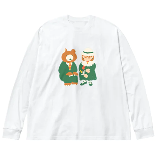 はる ビッグシルエットロングスリーブTシャツ