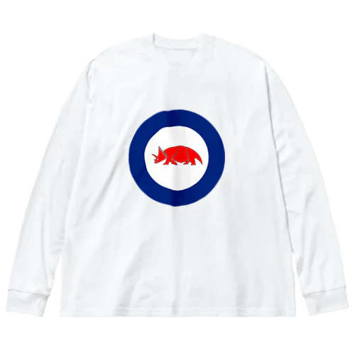 ターゲットマーク(トリケラトプス) Big Long Sleeve T-Shirt