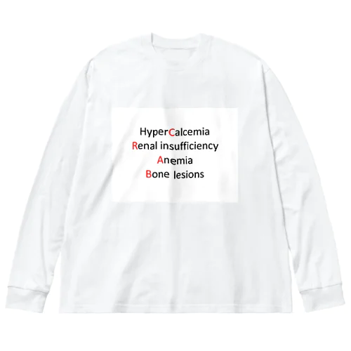 Multiple Myeloma ビッグシルエットロングスリーブTシャツ