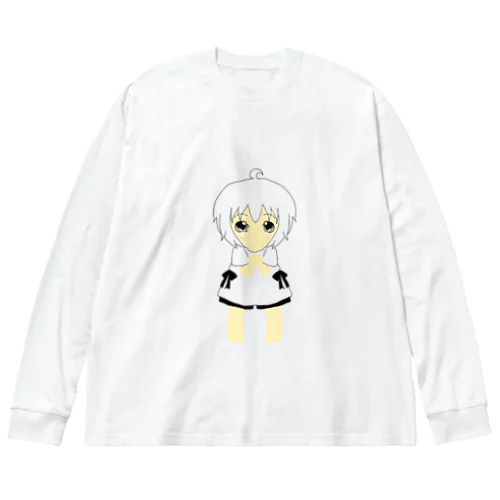 子供 ビッグシルエットロングスリーブTシャツ