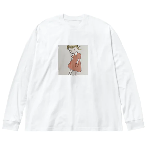 何してるの？ Big Long Sleeve T-Shirt