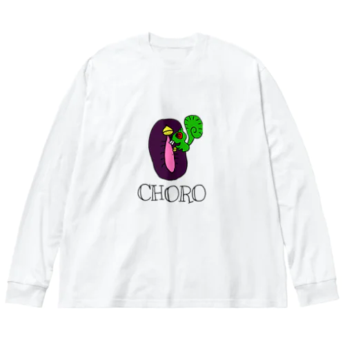 CHORO🌰🐿 ビッグシルエットロングスリーブTシャツ