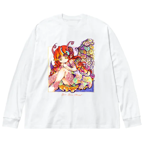 Guru Guru Akuma* - C Big Long Sleeve T-Shirt