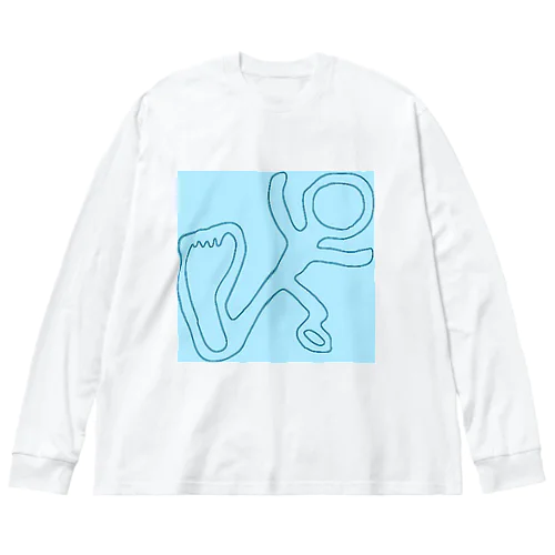 RunPenParis No.11 Big Long Sleeve T-Shirt