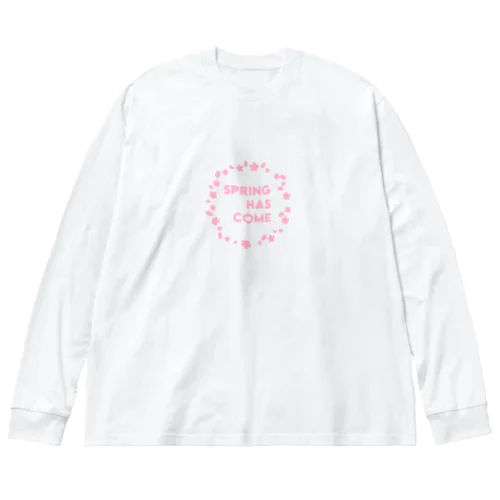 春が来た！ Big Long Sleeve T-Shirt