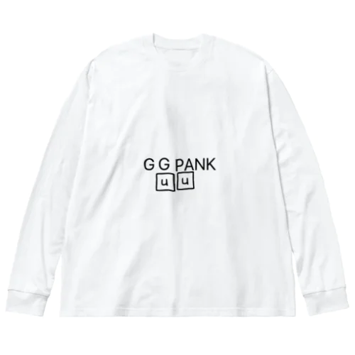 ぐーぐーぱんく Big Long Sleeve T-Shirt