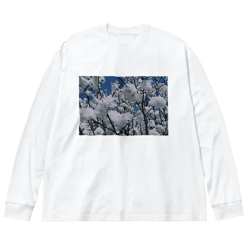 powa powa  ビッグシルエットロングスリーブTシャツ