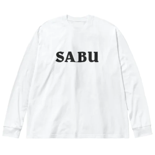 サウナ部入会Tシャツ Big Long Sleeve T-Shirt