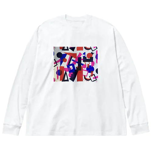 形 ビッグシルエットロングスリーブTシャツ