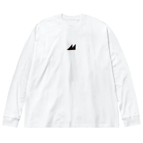 kuro▲▲ ビッグシルエットロングスリーブTシャツ