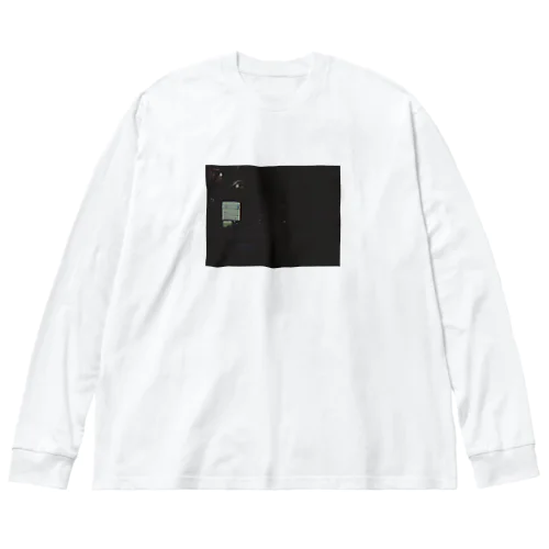 深夜の自動販売機。 Big Long Sleeve T-Shirt