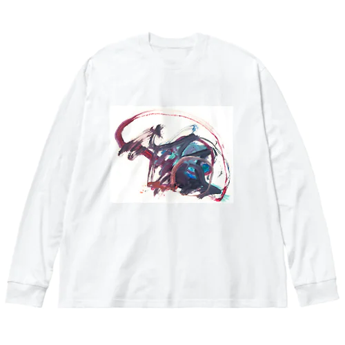 drawing SAURUS Big Long Sleeve T-Shirt