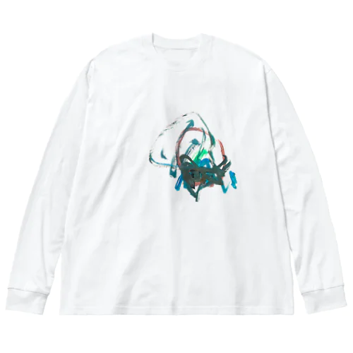 drawing BATTA Tee Big Long Sleeve T-Shirt