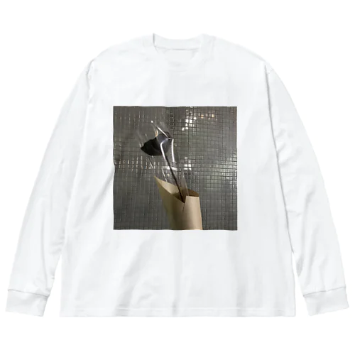 花 Big Long Sleeve T-Shirt