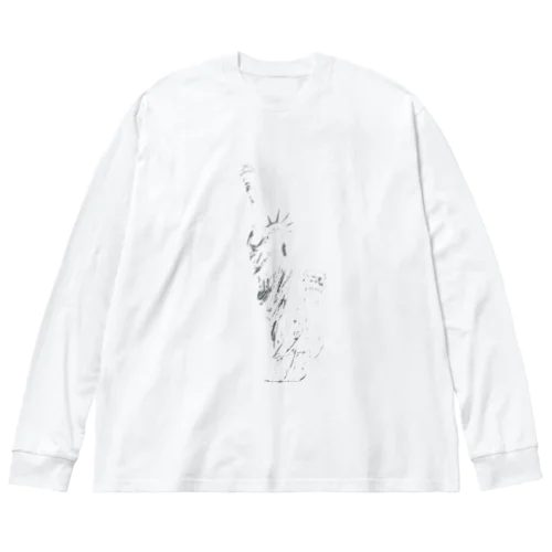 statue of liberty ビッグシルエットロングスリーブTシャツ