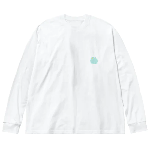 バード(ベビーブルー) Big Long Sleeve T-Shirt