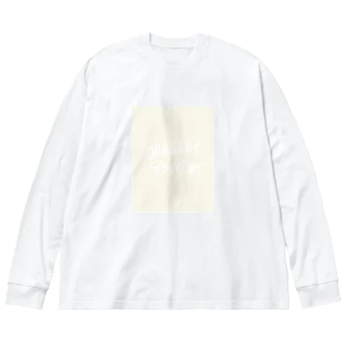 HELLO TONIGHT！ Big Long Sleeve T-Shirt