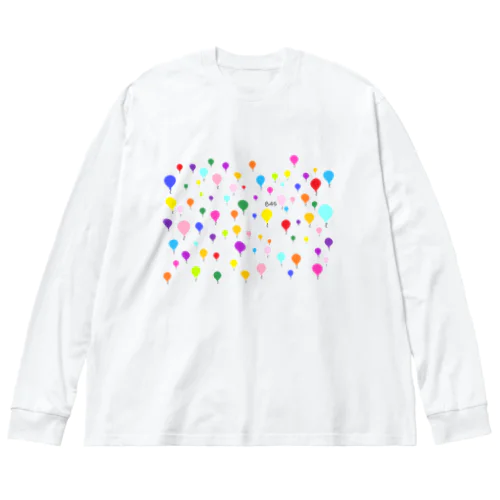 風船風船 Big Long Sleeve T-Shirt