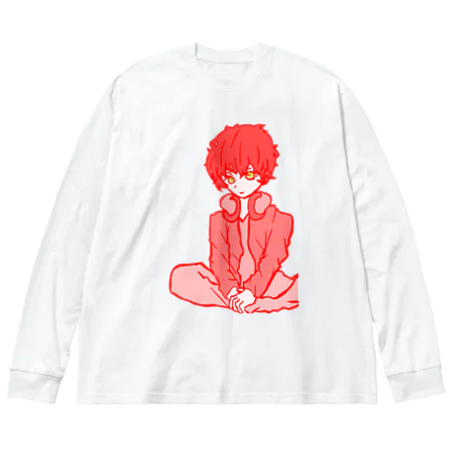 赤世界 Big Long Sleeve T-Shirt