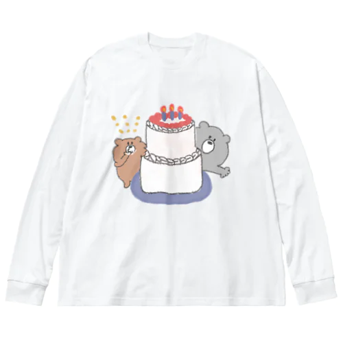 おめでとうくまさん Big Long Sleeve T-Shirt