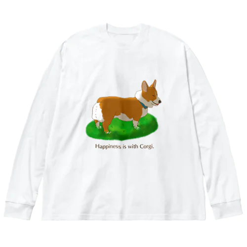 幸せコギ Big Long Sleeve T-Shirt