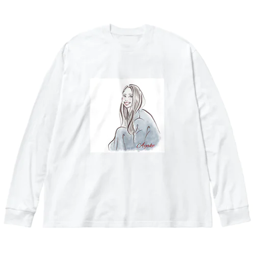 綾子 Big Long Sleeve T-Shirt