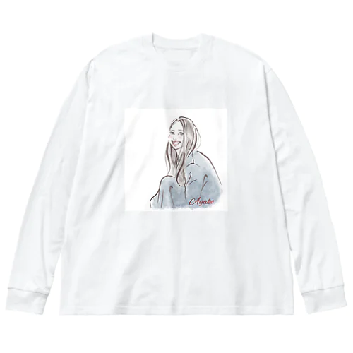 綾子 ビッグシルエットロングスリーブTシャツ