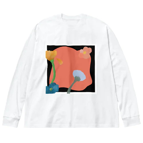 Flower Big Long Sleeve T-Shirt