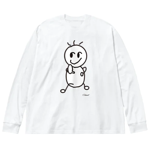 Yah！ ビッグシルエットロングスリーブTシャツ