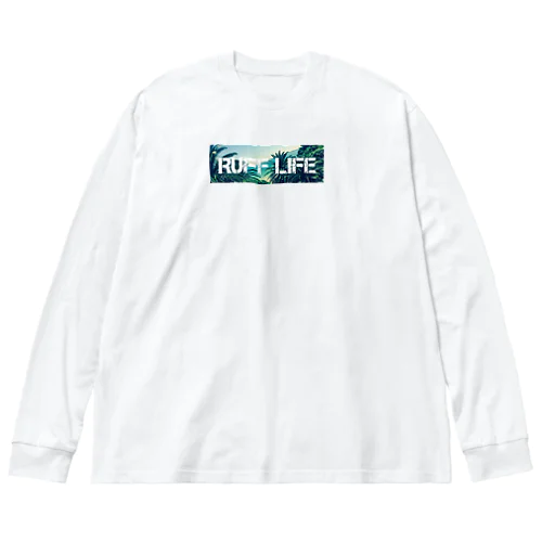 Ruff Life オリジナルフォト ビッグシルエットロングスリーブTシャツ