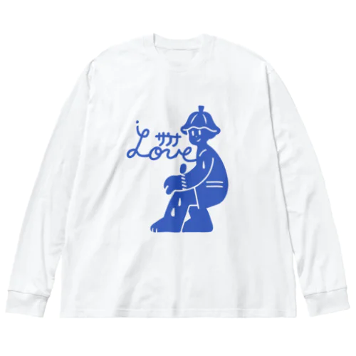 サウナLove_02 Big Long Sleeve T-Shirt