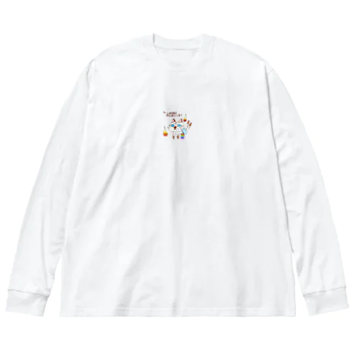 シッポ2本にオレはニャる！シリーズ Big Long Sleeve T-Shirt