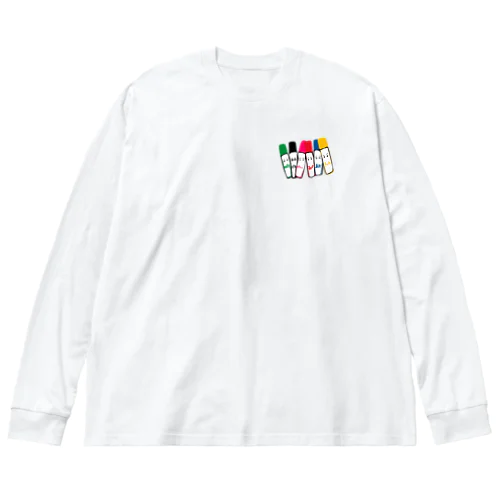 クレヨン兄弟 Big Long Sleeve T-Shirt