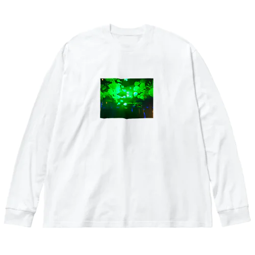 ネオンクラゲ Big Long Sleeve T-Shirt