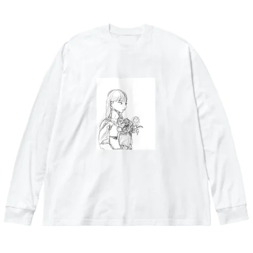 下描き Big Long Sleeve T-Shirt