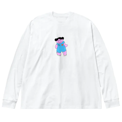 Girl Big Long Sleeve T-Shirt