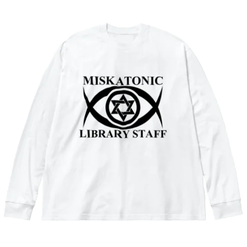 MISKATONIC LIBRARY STAFF Big Long Sleeve T-Shirt