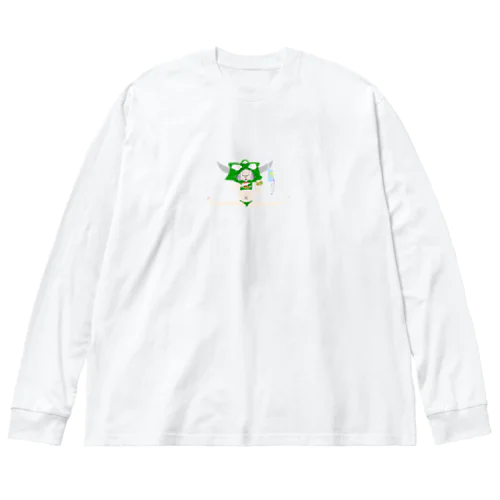 痩せたいデブピサロ ビッグシルエットロングスリーブTシャツ