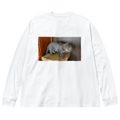 あざ猫ドリルさん Big Long Sleeve T-Shirt