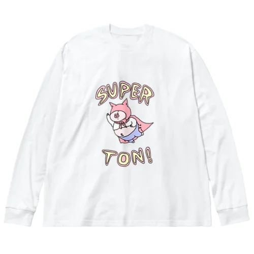 SUPER★TON!! ビッグシルエットロングスリーブTシャツ