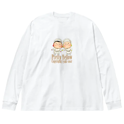 味見シェフ ビッグシルエットロングスリーブTシャツ