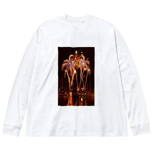 ハワイ最大規模の独立記念日花火大会（Independence Day） Big Long Sleeve T-Shirt