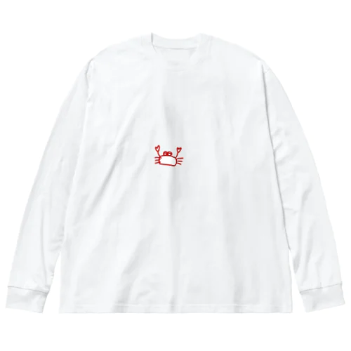 かわいいカニ Big Long Sleeve T-Shirt