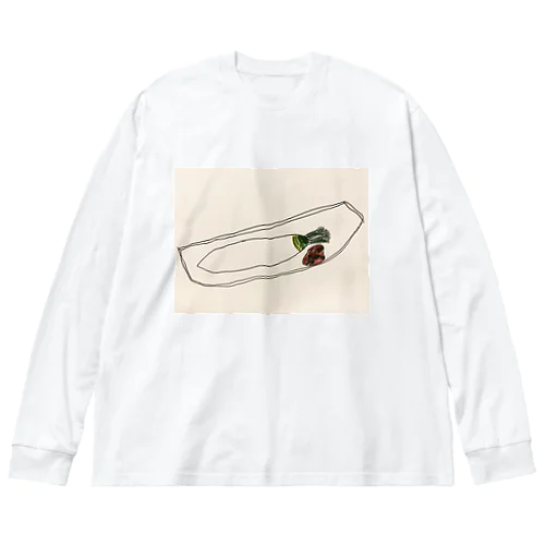 サンマおろしwith大根 Big Long Sleeve T-Shirt